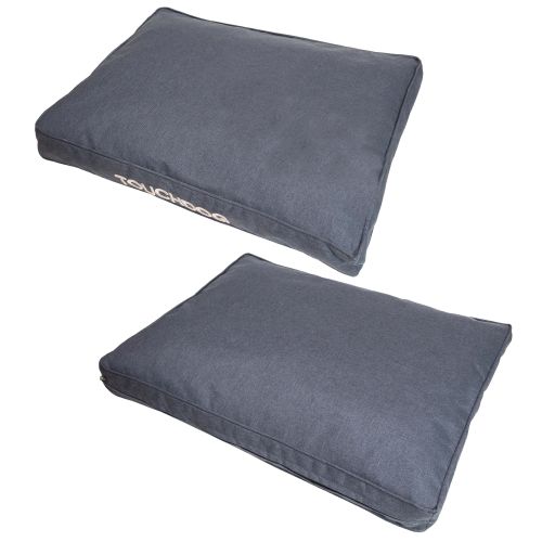 Touchdog 'Hushky' Water-Resistant Premium Rectangular Raised Dog Mat